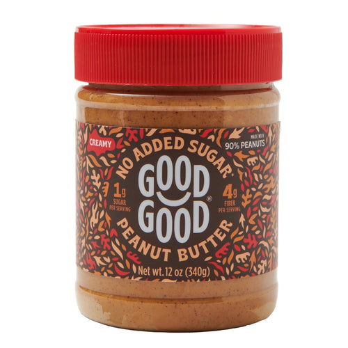 Good Good Creamy Peanut Butter, 12 oz