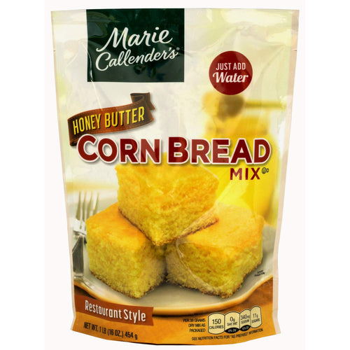Marie Callender's Honey Butter Cornbread Mix, Makes 8 Loaf