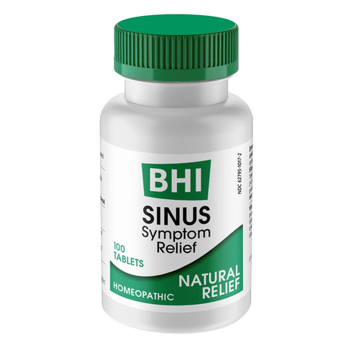 MediNatura BHI Sinus Congestion Relief Chewable Tablets, 100 Count