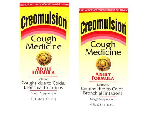 Creomulsion Adult Formula Cough Medicine, 4 oz (Pack of 2)