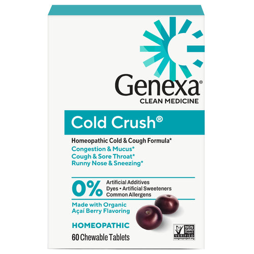 Genexa Cold Crush for Adults, 60 Chewable Tablets