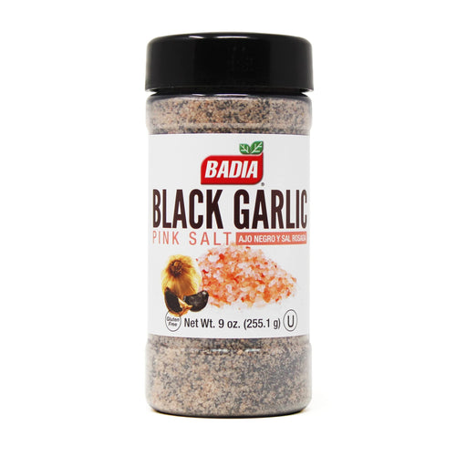 Badia Black Garlic Pink Salt, 9 oz