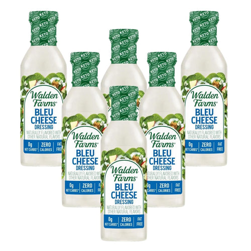 Walden Farms Bleu Cheese Dressing, 12 oz (Pack of 6)
