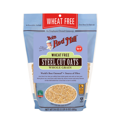Bob's Red Mill Gluten Free Steel Cut Oats, 24 oz