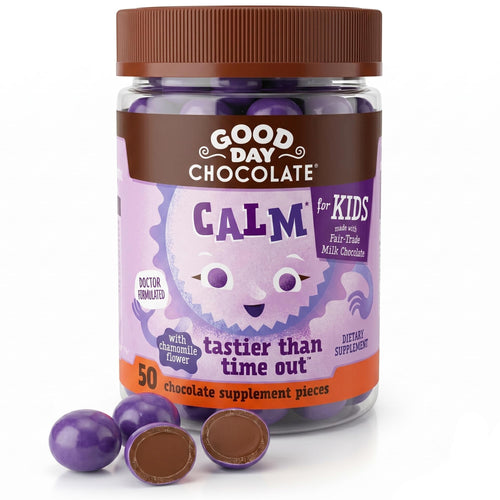 Good Day Chocolate Calming Supplement for Kids, 50 Pieces
