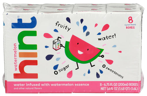 Hint Kids Watermelon Water, 6.75 fl oz (Pack of 8)