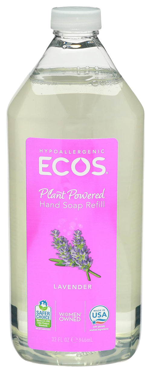 ECOS Hypoallergenic Hand Soap, Lemongrass, 32 fl oz