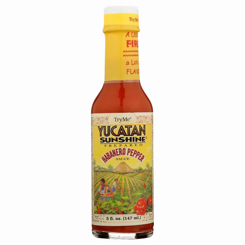 Try Me Yucatan Sunshine Habanero Pepper Sauce, 5 fl oz
