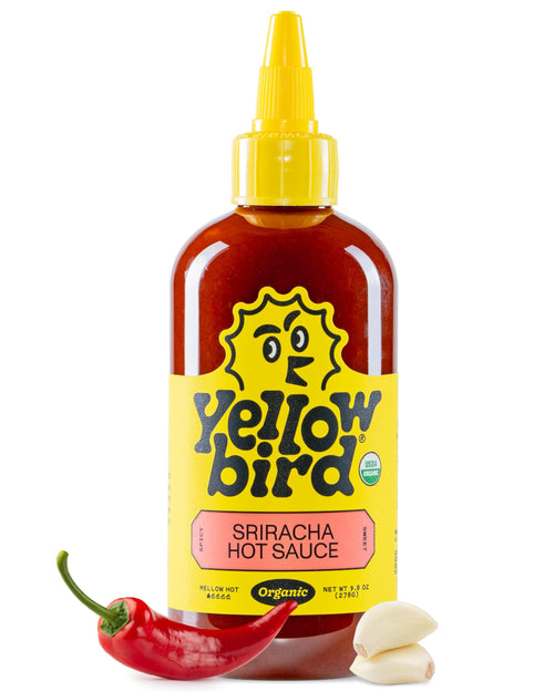 Yellowbird Organic Sriracha Hot Sauce, 9.8 oz