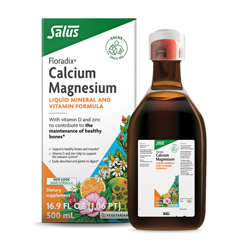 Floradix Calcium Magnesium Liquid Formula, 16.9 fl oz