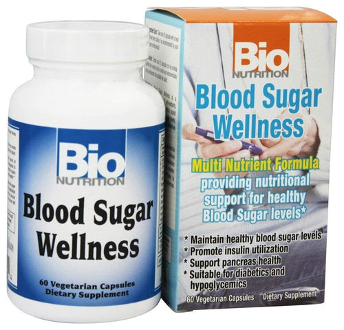Bio Nutrition Blood Sugar Wellness, 60 Vegetarian Capsules