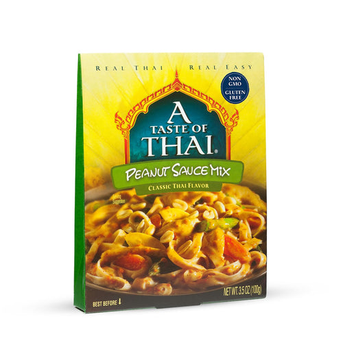 A Taste of Thai Peanut Sauce Mix Packets, 3.5 oz