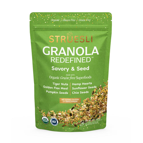 Struesli Savory & Seed Organic Granola, 9 oz