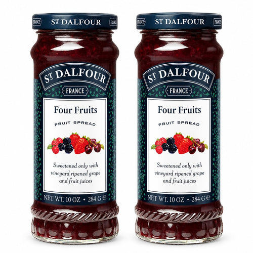 St. Dalfour Four Fruits Fruit Spread, 10 oz (Pack of 2)