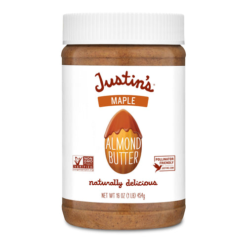 Justin's Maple Almond Butter, No Stir, 16 oz Jar