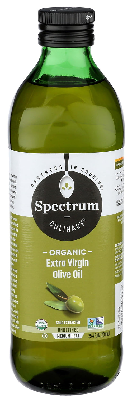 Spectrum Culinary Organic Extra Virgin Olive Oil, 25.4 fl oz