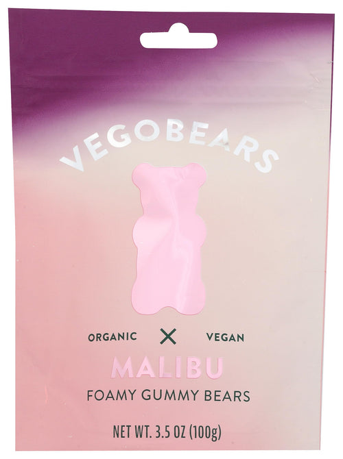 Vegobears Foamy Gummy Bears, 3.5 oz