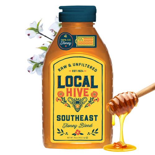 Local Hive Southeast Raw & Unfiltered Honey, 16 oz