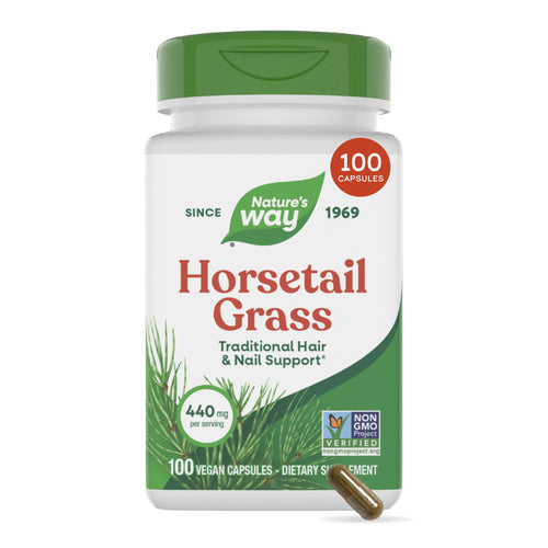 Nature's Way Horsetail Grass, 440 mg per Serving, 100 Count
