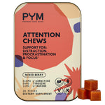 PYM Attention Chews, Mixed Berry (20 Count)