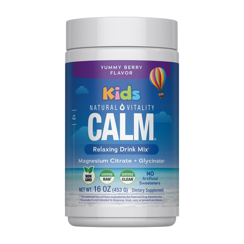 Natural Vitality Calm Magnesium Powder, Mixed Berry