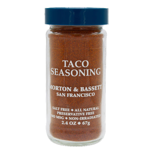 Morton & Bassett Taco Seasoning, 2.4 oz