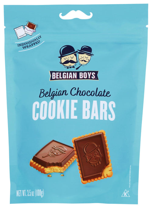 Belgian Boys Chocolate Cookie Bars, 3.52 oz
