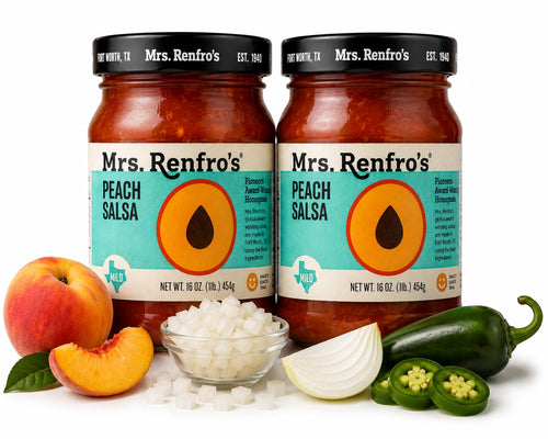 Mrs. Renfro's Mild Peach Salsa, 16 oz (Pack of 2)