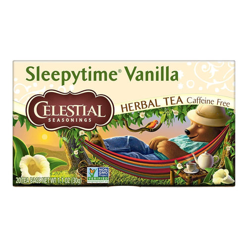 Celestial Seasonings Sleepytime Vanilla Herbal Tea, 20 Count