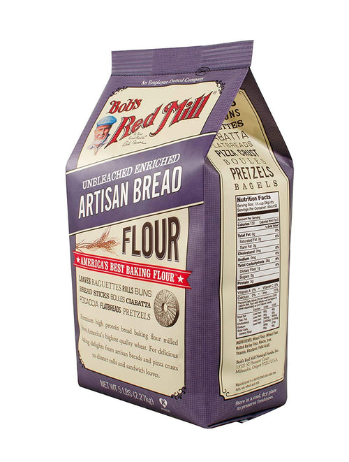 Bob's Red Mill Artisan Bread Flour, 5 lb (Pack of 2)
