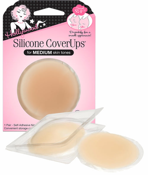 Hollywood Fashion Secrets Silicone Nipple Covers, Reusable