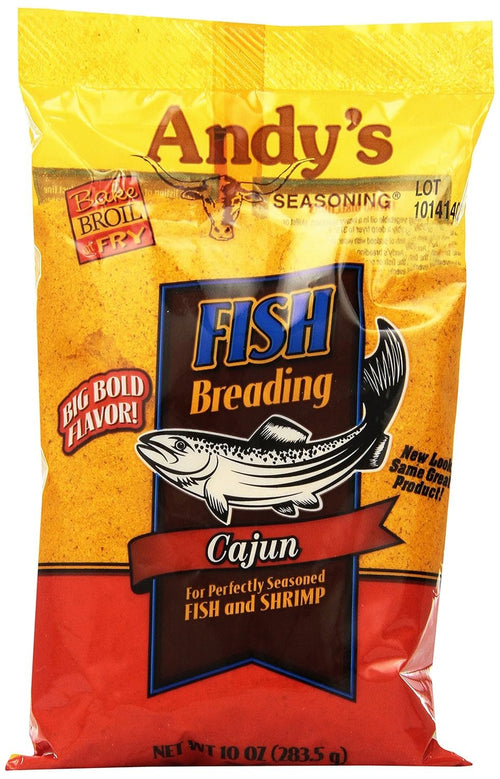 Andy's Cajun Fish Breading, 10 oz