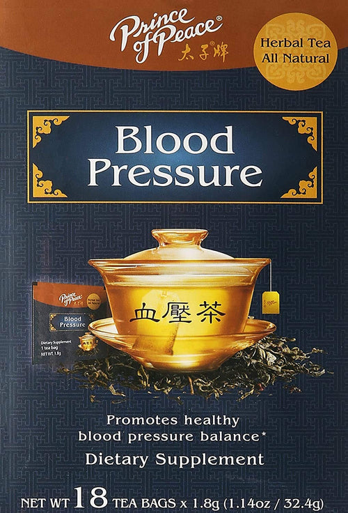 Prince of Peace Blood Pressure Herbal Tea, 18 Tea Bags