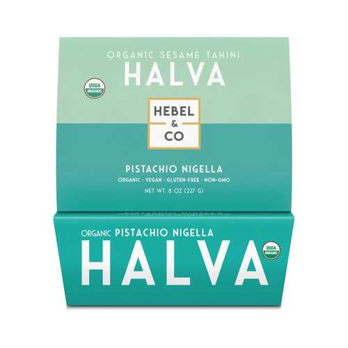 Hebel and Co Pistachio Nigella Halva, 8 oz