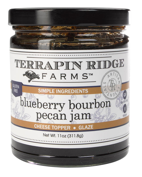 Terrapin Ridge Farms Blueberry Bourbon Pecan Jam, 11 oz