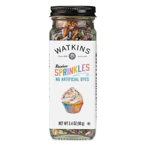Watkins Rainbow Decorating Sprinkles, 3.4 oz