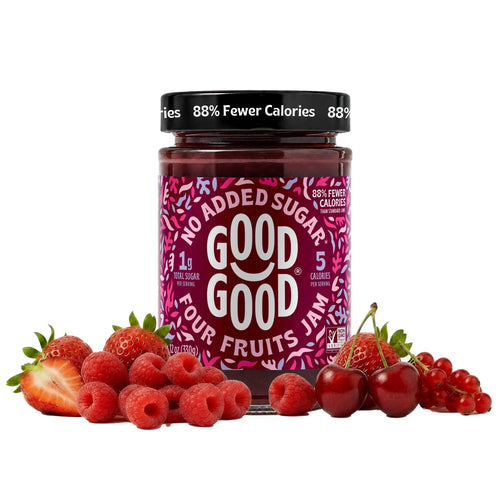 Good Good Four Fruits Jam, 12 oz