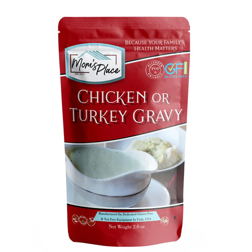 Mom's Place Gluten-Free Chicken or Turkey Gravy Mix, 2 oz