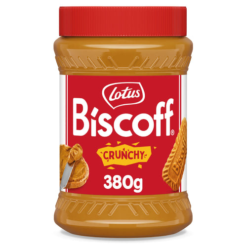 Lotus Biscoff Crunchy Biscuit Spread, 380 g