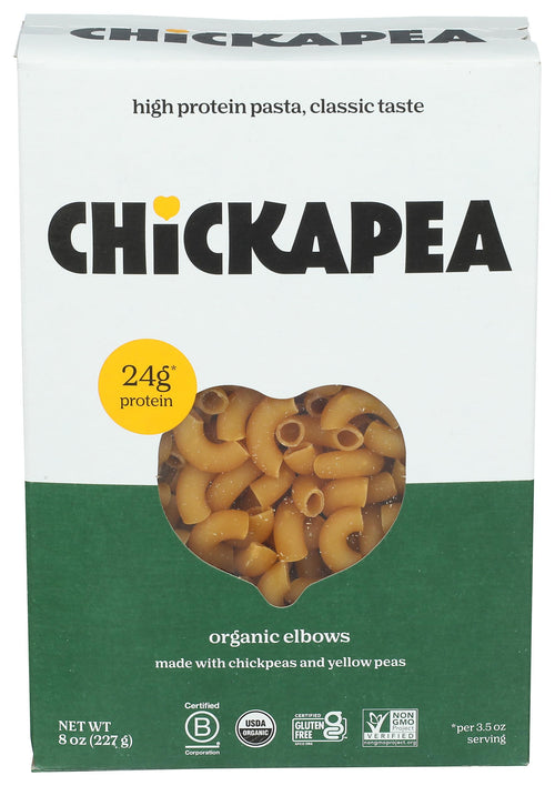 Chickapea Organic Chickpea Lentil Elbow Pasta, 8 oz