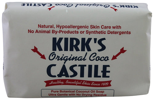 Kirk's Original Coco Castile Bar Soap, 4 oz (Pack of 12)