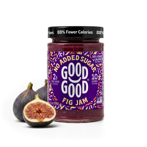Good Good Fig Jam, No Added Sugar, 12 oz