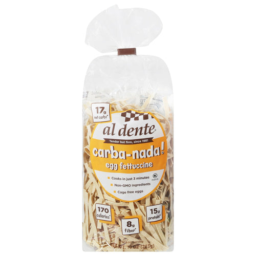 Al Dente Carba-Nada Egg Fettuccine, 10 oz
