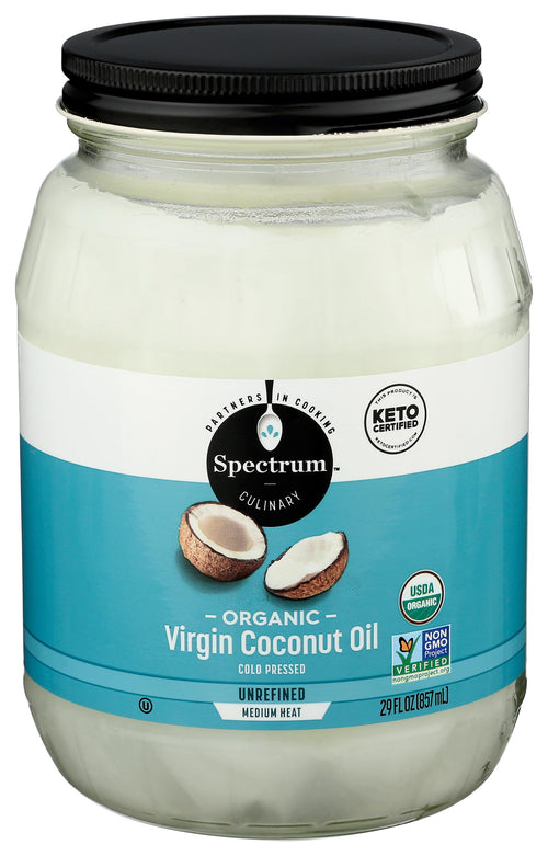 Spectrum Essentials Organic Virgin Coconut Oil, 29 oz