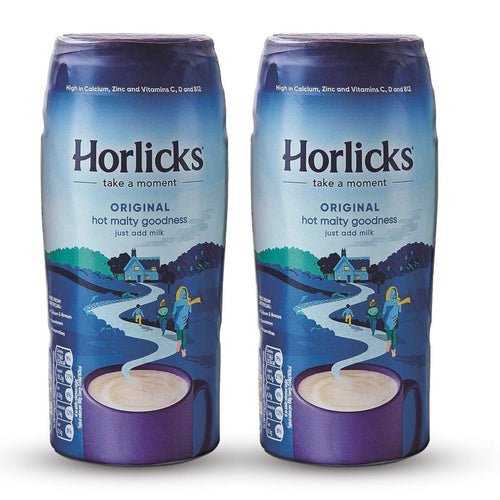 Horlicks Malted Milk Powder, 400 g (Pack of 2)