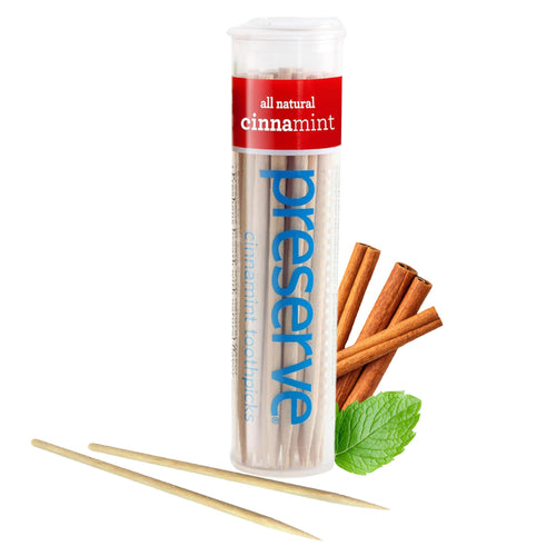 Preserve Cinnamint Flavored Toothpicks, 35 Picks
