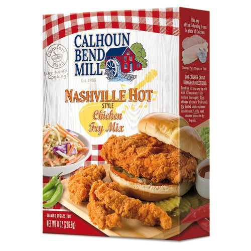 Calhoun Bend Mill Nashville Hot Style Crispy Fry Mix, 8 oz