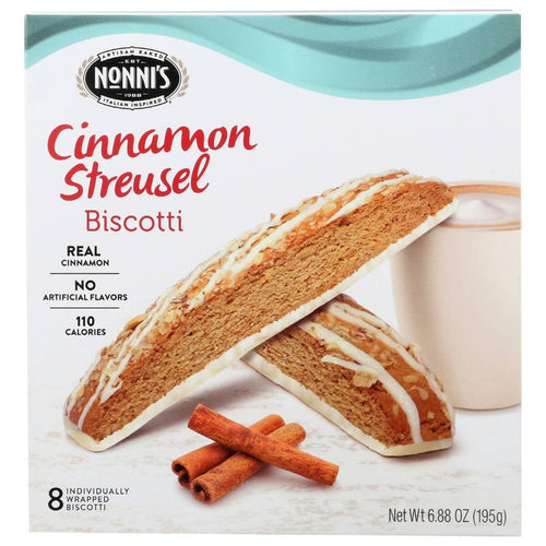 Nonni's Cinnamon Streusel Biscotti, 6.88 oz