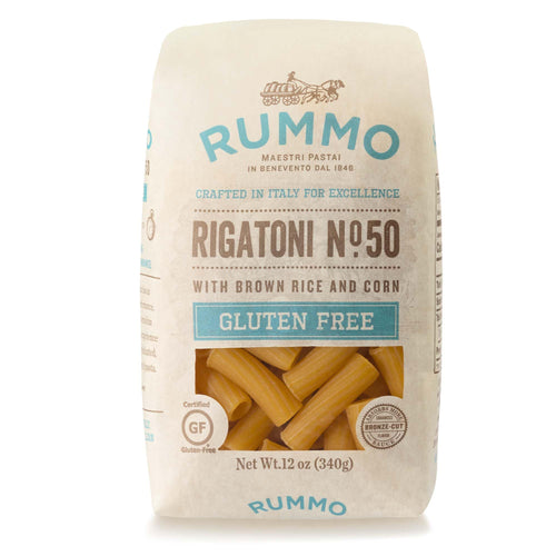 Rummo Gluten Free Rigatoni No. 50, 12 oz (Pack of 12)