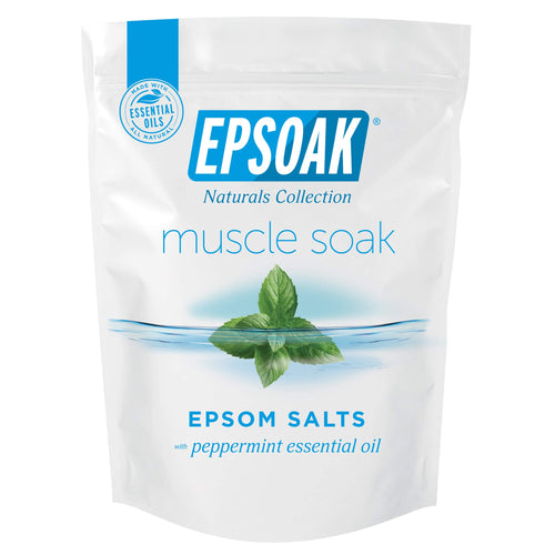 Epsoak Muscle Soak Epsom Salt with Peppermint Scent, 2 lb